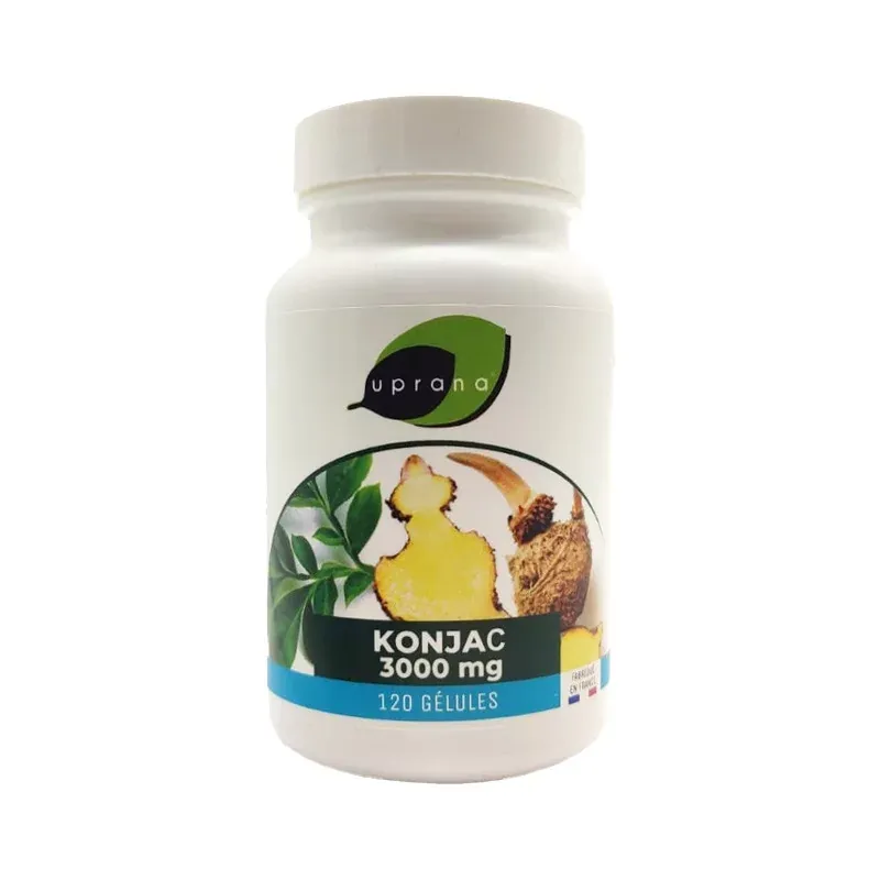 Uprana Konjac 3000mg 120 gélules - Univers Pharmacie