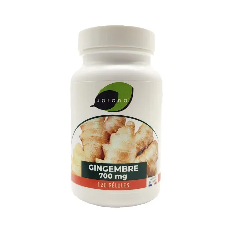 Uprana Gingembre 700mg 120 gélules - Univers Pharmacie