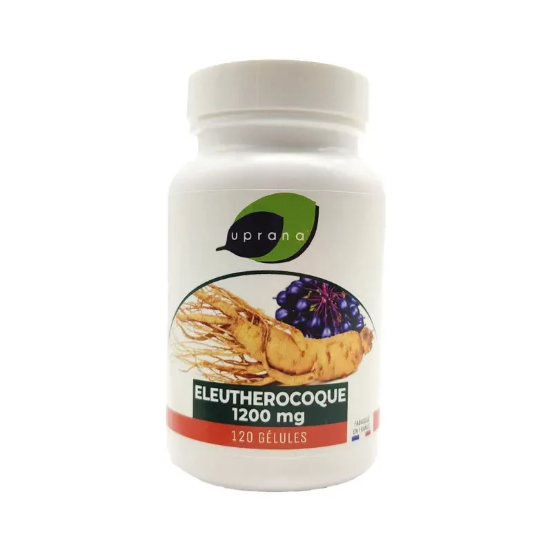 Uprana Eleutherocoque 1200mg 120 gélules - Univers Pharmacie