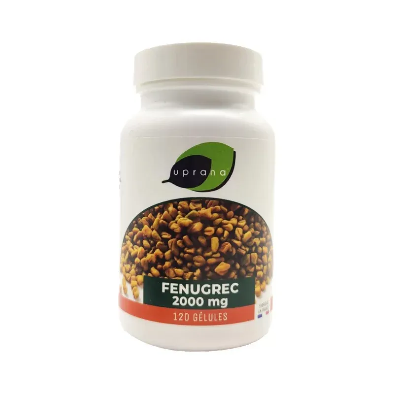 Uprana Fenugrec 2000mg 120 gélules - Univers Pharmacie