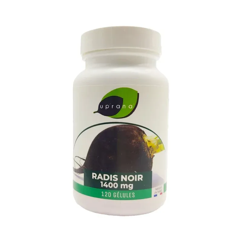 Uprana Radis Noir 1400mg 120 gélules - Univers Pharmacie