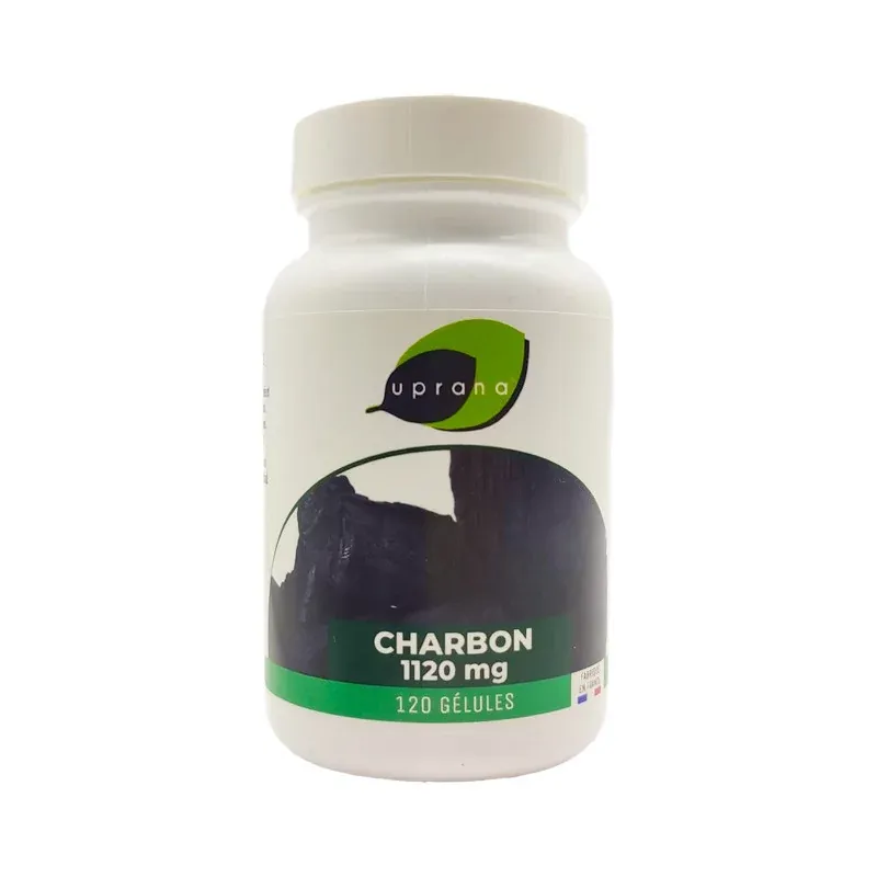 Uprana Charbon 1120mg 120 gélules - Univers Pharmacie