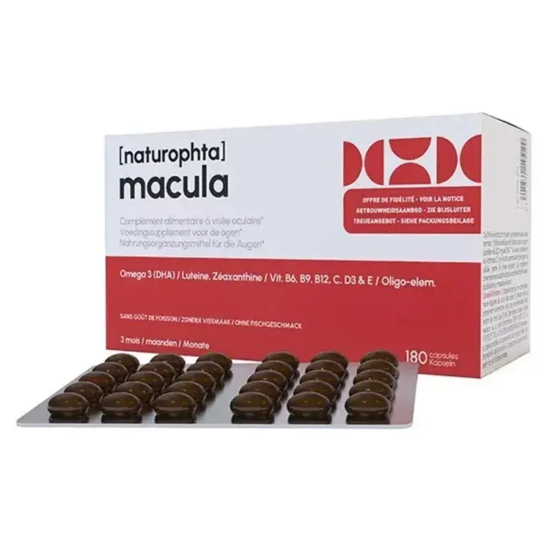 Naturophta Macula 180 capsules - Univers Pharmacie