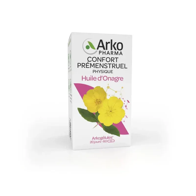 Arkopharma Arkogélules Huile d'Onagre 60 capsules - Univers Pharmacie