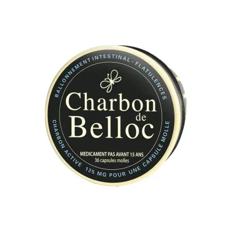 Charbon de Belloc - Boite en Métal Charbon de Belloc - Boite en Métal