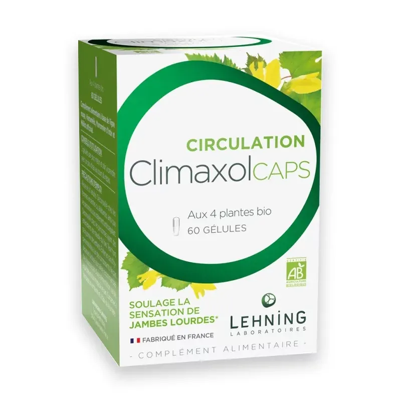 Lehning Climaxol Caps Circulation 60 gélules - Univers Pharmacie