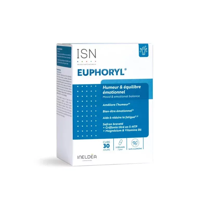 ISN Euphoryl Humeur & Équilibre Émotionnel 90 gélules - Univers Pharmacie