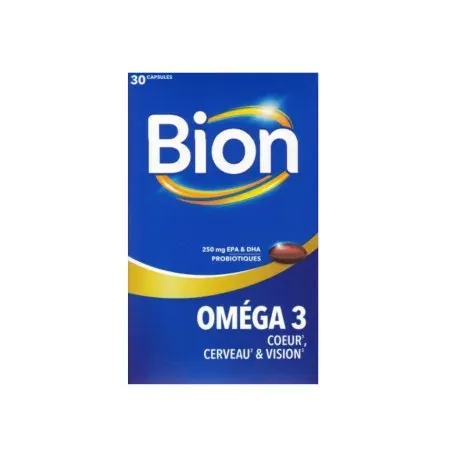 Bion Oméga 3 30 capsules - Univers Pharmacie