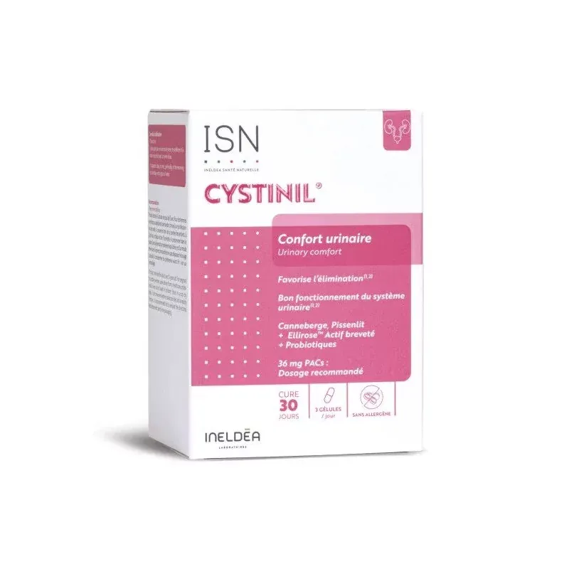 ISN Cystinil Confort Urinaire 90 gélules - Univers Pharmacie