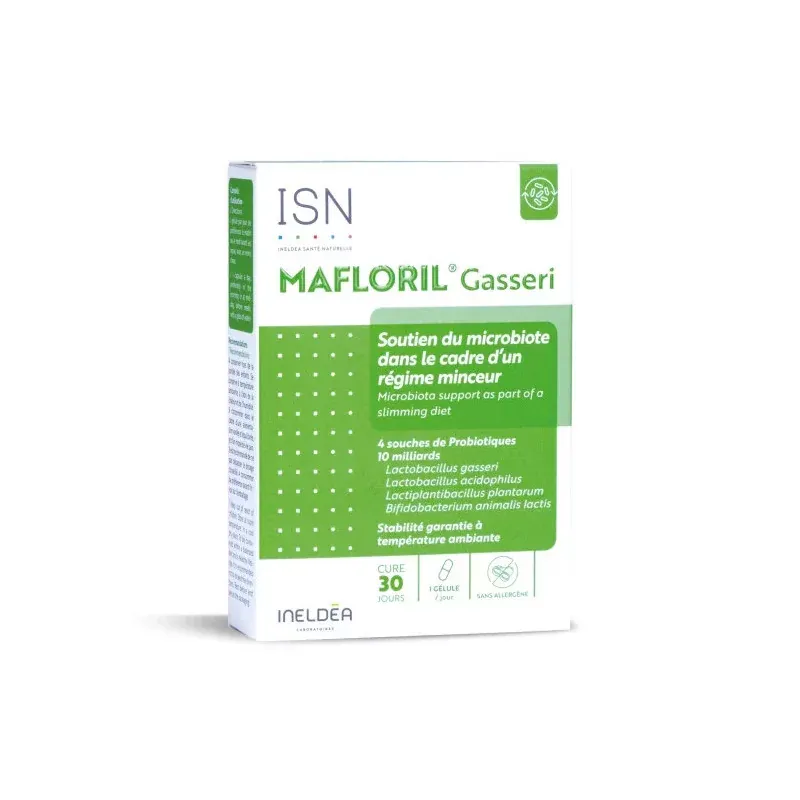 ISN Malfloril Gasseri 30 gélules - Univers Pharmacie