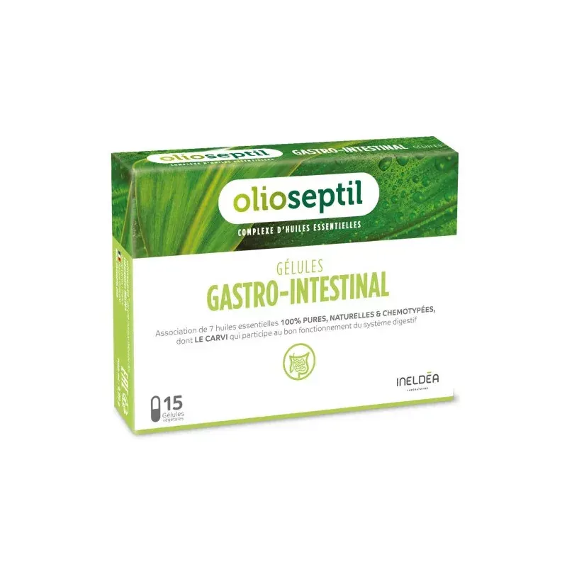 Olioseptil Gastro-intestinal 15 gélules - Univers Pharmacie