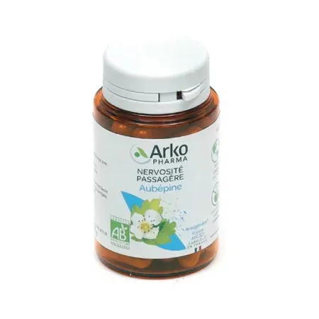 Arkopharma Arkogélules Aubépine Nervosité Passagère flacon de 45 gélules