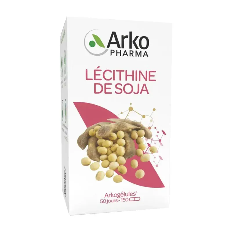 Arkopharma Arkogélules Lécithine de Soja 150 capsules - Univers Pharmacie