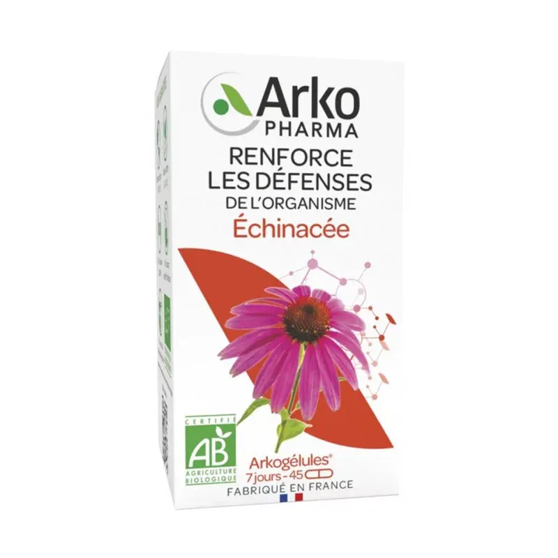 Arkopharma Arkogélules Bio Échinacée 45 gélules - Univers Pharmacie