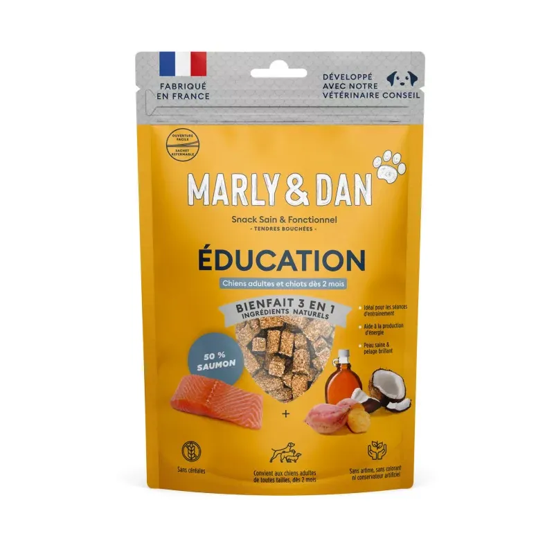 Marly & Dan Friandises Education pour Chien 20g - Univers Pharmacie