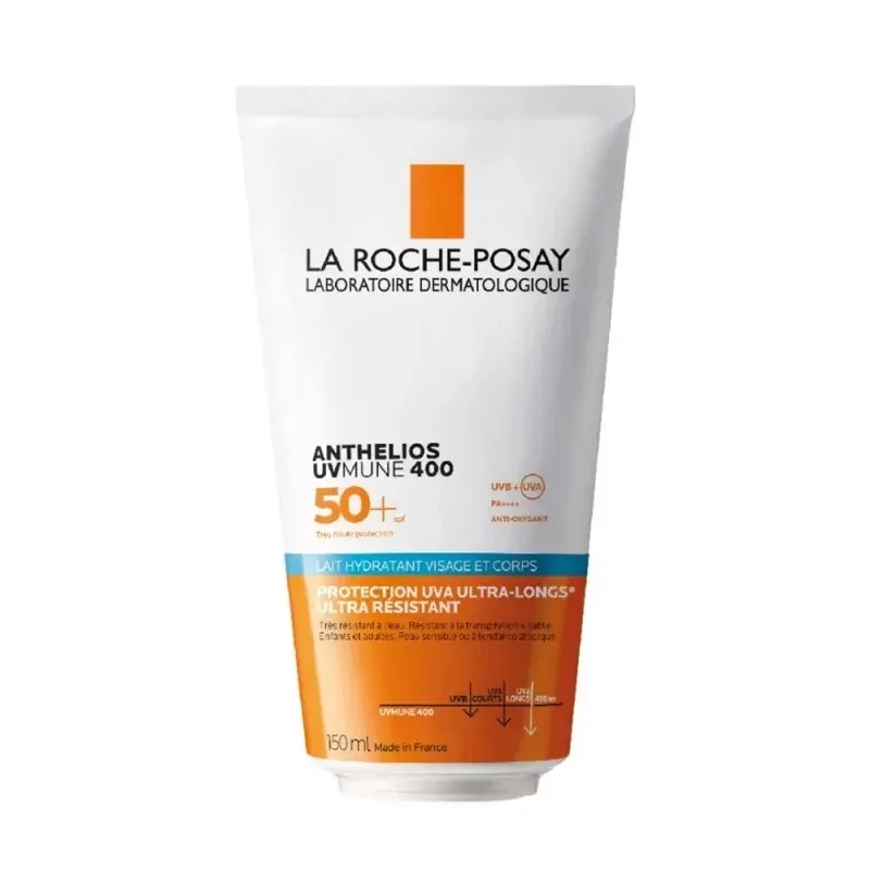 La Roche-Posay Anthelios UVmune 400 SPF50+ Lait Hydratant 150ml - Univers Pharmacie