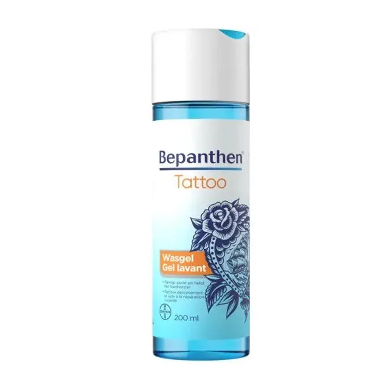 Bepanthen Tattoo Gel Lavant 200ml - Univers Pharmacie