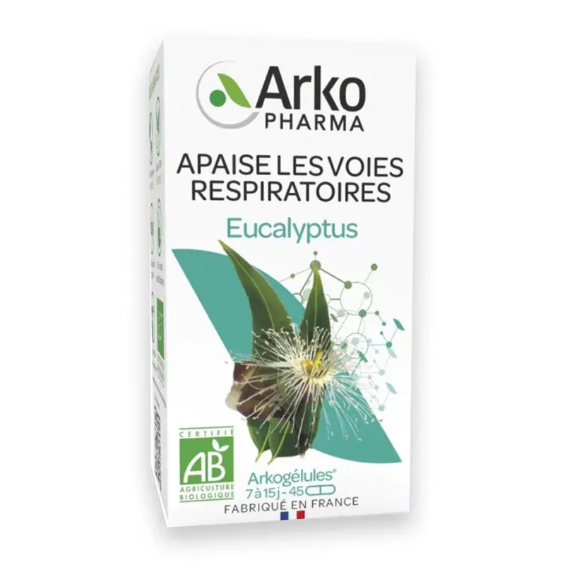 Arkopharma Arkogélules Eucalyptus Bio 45 gélules - Univers Pharmacie