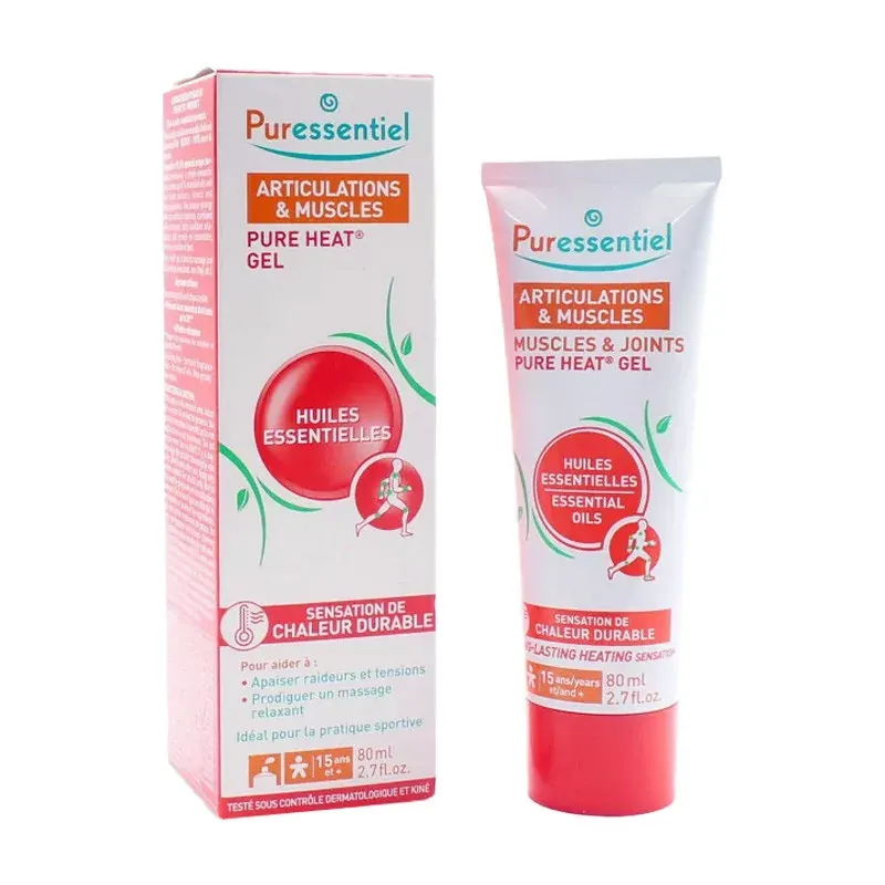 Puressentiel Muscles et Joints Pure Heat Gel 80ml - Univers Pharmacie