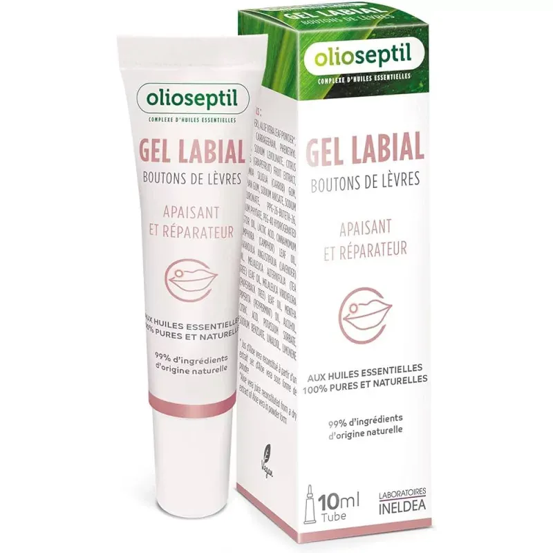 Olioseptil Gel Labial Boutons de Lèvres 10ml - Univers Pharmacie