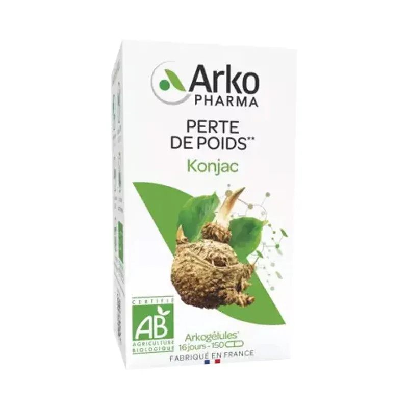 Arkopharma Arkogélules Bio Konjac 150 gélules - Univers Pharmacie
