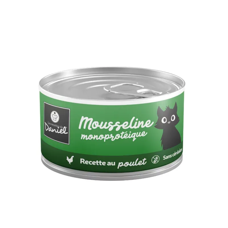 Les Recettes de Daniel Mousseline Monoprotéique Poulet 85g - Univers Pharmacie