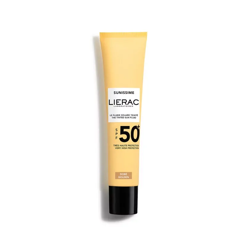 Lierac Sunissime Le Fluide Solaire Teinté SPF50+ Doré 40ml - Univers Pharmacie