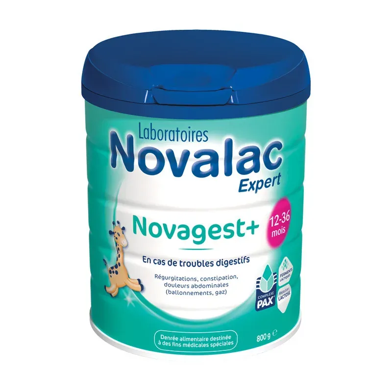 Laboratoires Novalac Expert Novagest+ 12-36 mois 800g - Univers Pharmacie