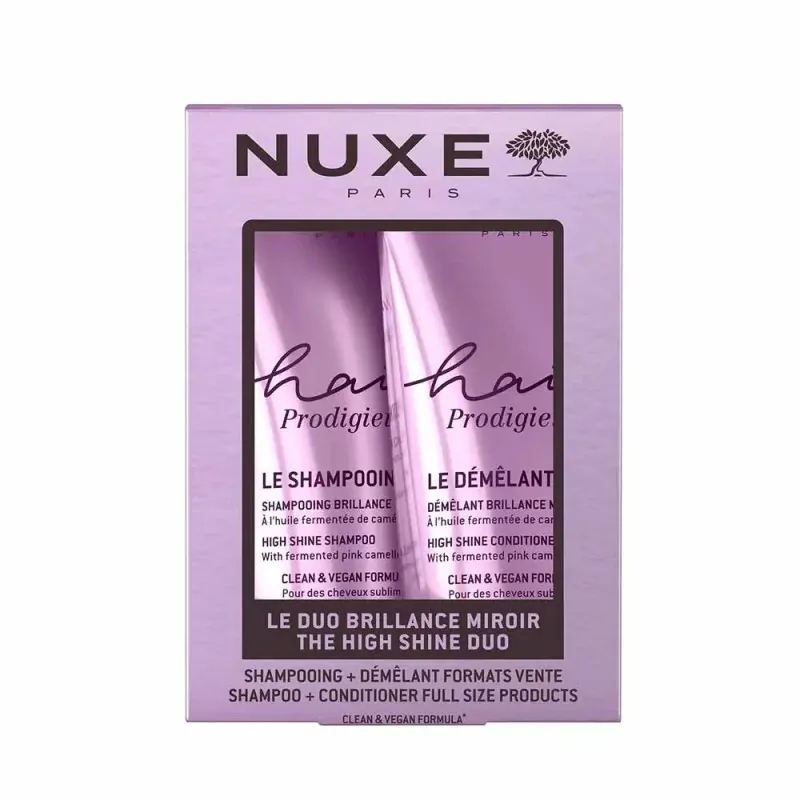 Nuxe Hair Prodigieux Shampooing + Démêlant 2X200ml - Univers Pharmacie
