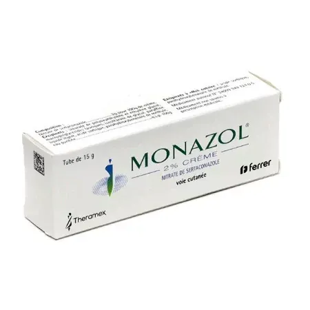 Monazol 2% Crème 15 g - Univers Pharmacie