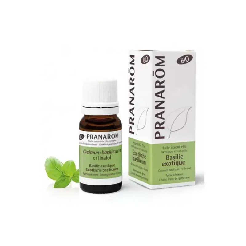 Pranarom Basilic Exotique Bio 10ml - Univers Pharmacie