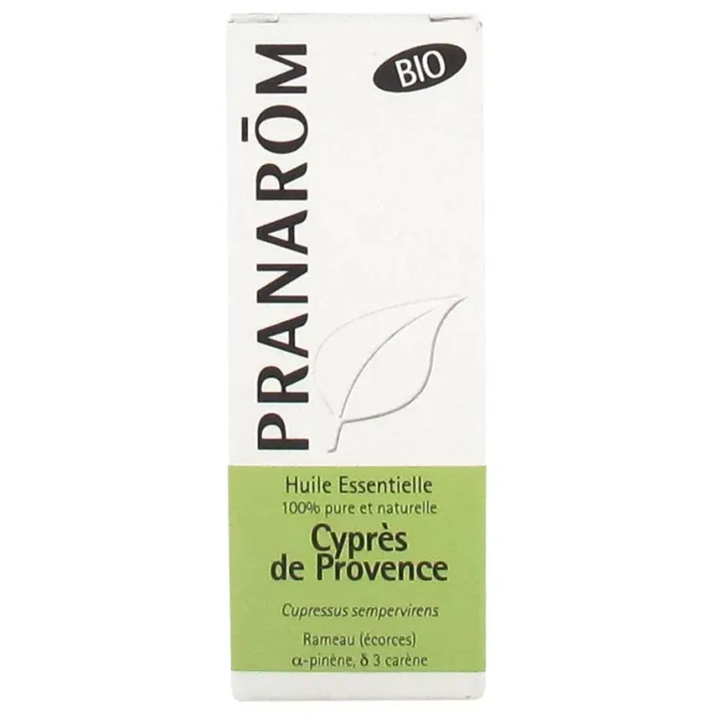 Pranarôm Huile Essentielle Cyprès de Provence Bio 5ml - Univers Pharmacie