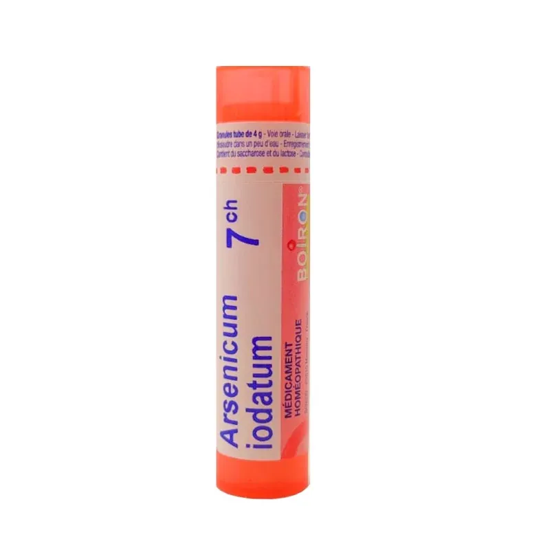 Boiron Arsenicum Iodatum 7ch tube granules - Univers Pharmacie