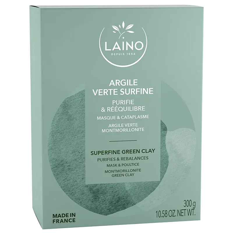 Laino Argile Verte Surfine 300g - Univers Pharmacie