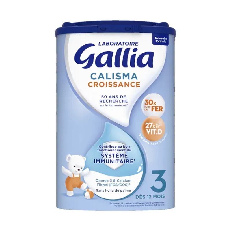 Gallia Calisma Croissance 3 800g - Univers Pharmacie