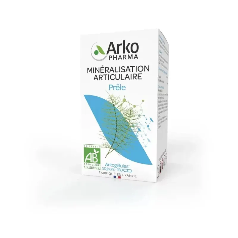 Arkopharma Arkogélules Prêle Minéralisation Articulaire Bio 150 gélules - Univers Pharmacie