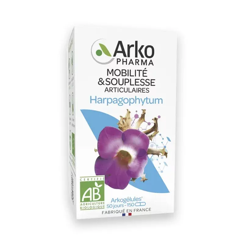 Arkopharma Arkogélules Harpagophytum Mobilité & Souplesse 150 gélules - Univers Pharmacie