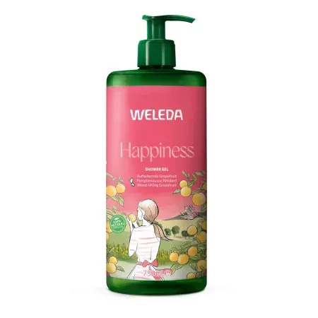 Weleda Happiness Gel Douche Pamplemousse Pétillant 750ml - Univers Pharmacie