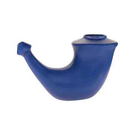 Rhino horn bleu