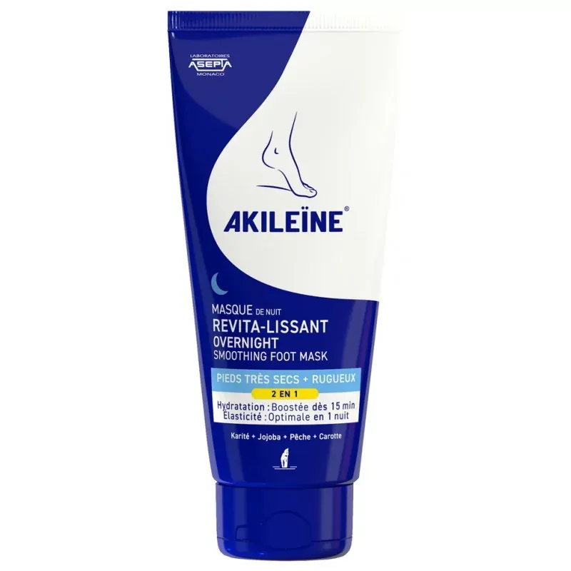 Akileïne Masque de Nuit Revita-lissant 100ml - Univers Pharmacie Akileïne Masque de Nuit Revita-lissant 100ml - Univers Pharmacie