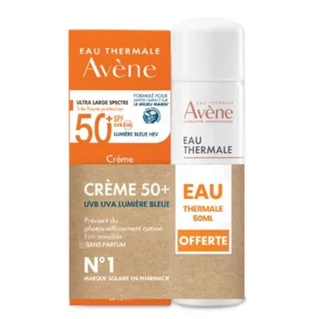 Avène Crème Sans Parfum SPF50+ 50ml - Univers Pharmacie