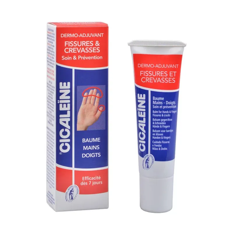 Cicaleïne Dermo-adjuvant Baume Mains Doigts Fissures & Crevasses 30ml - Univers Pharmacie