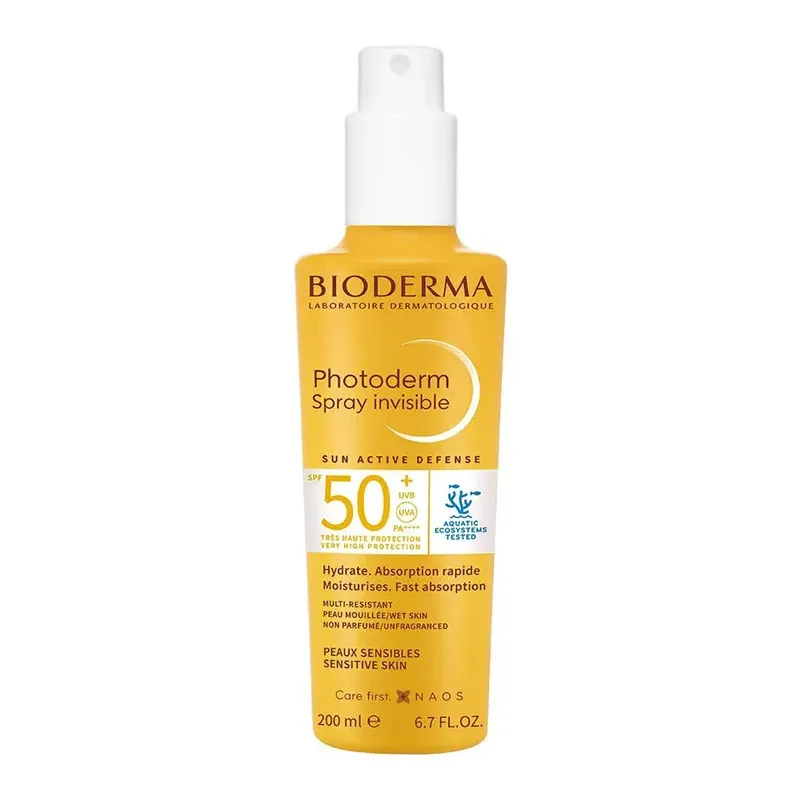 Bioderma Photoderm Spray Peau Sensible SPF50+ 200ml - Univers Pharmacie
