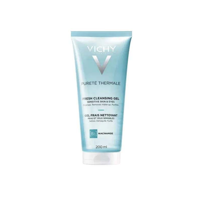 Vichy Pureté Thermale Gel Frais Nettoyant 200ml - Univers Pharmacie