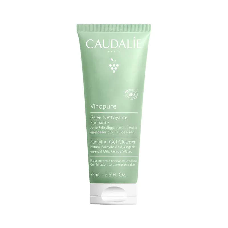 Caudalie Vinopure Gelée Nettoyante Purifiante 75ml - Univers Pharmacie