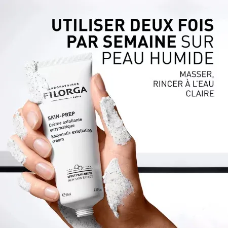 Filorga Skin-Prep Crème Exfoliante Enzymatique 75ml - conseils d'utilisation