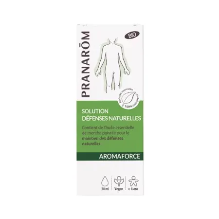 Solution Défenses Naturelles Aromaforce Pranarôm 30ml - Univers Pharmacie