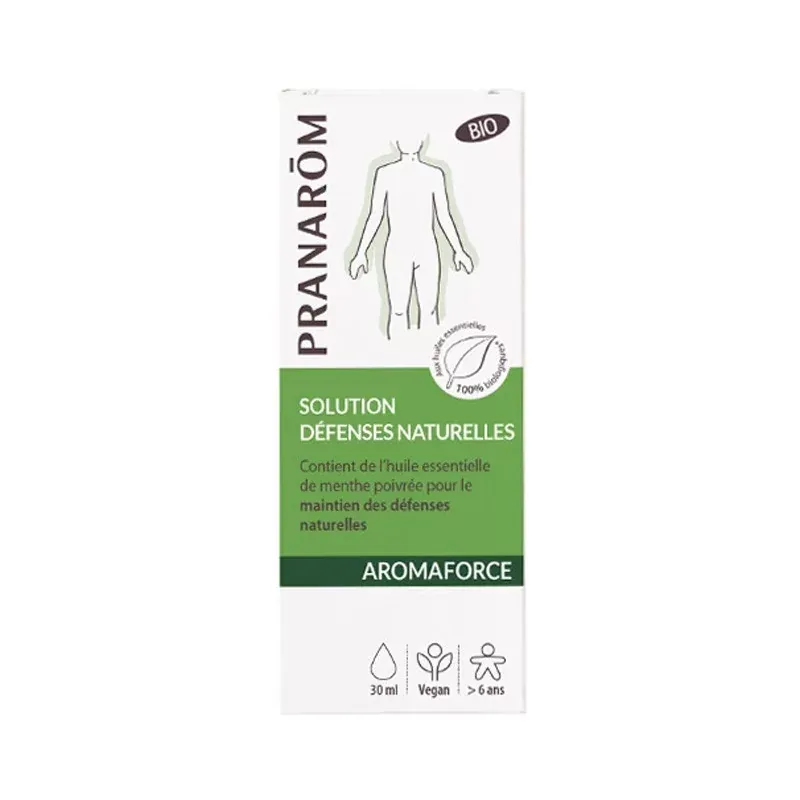 Solution Défenses Naturelles Aromaforce Pranarôm 30ml - Univers Pharmacie Solution Défenses Naturelles Aromaforce Pranarôm 30ml - Univers Pharmacie