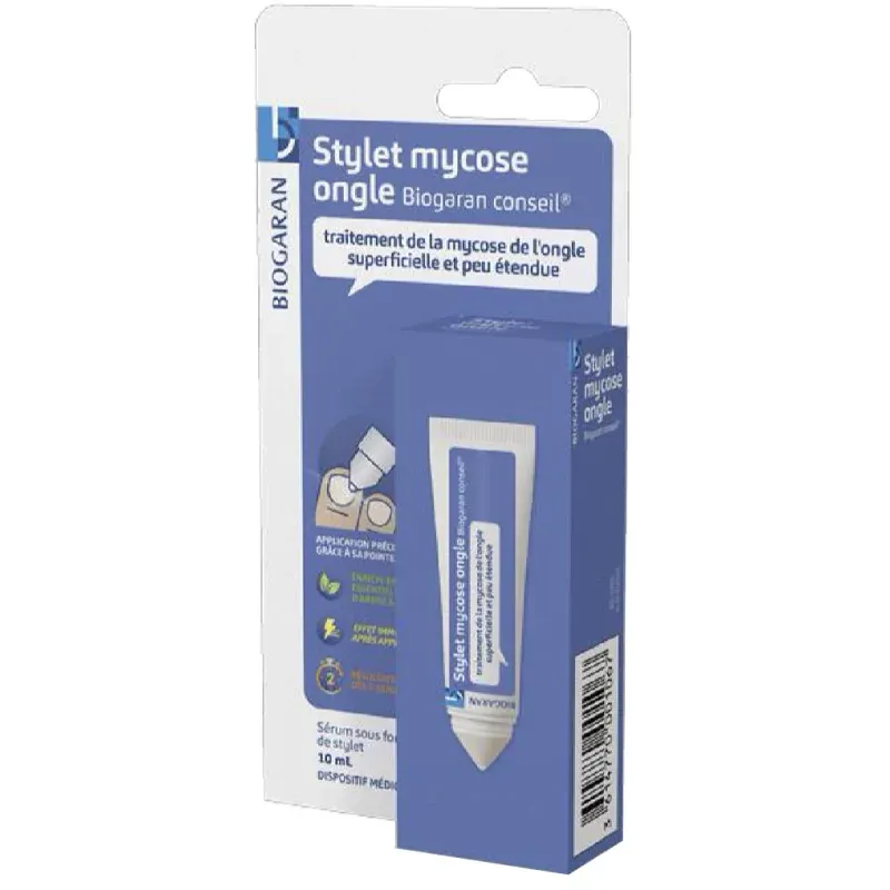 Biogaran Conseil Stylet Mycose Ongle 10ml - Univers Pharmacie