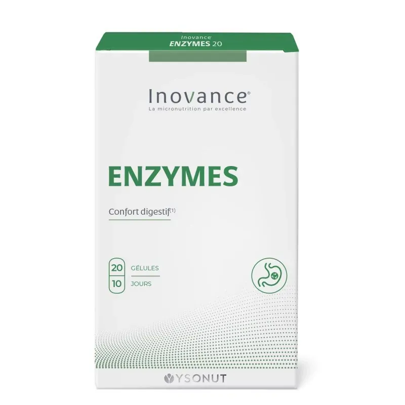 Inovance Enzymes 20 gélules - Univers Pharmacie